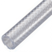 PVC Braided Tubing - 8mm - Per Metre